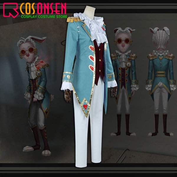 画像4: 第五人格 IdentityV 兎さん?弁護士 フレディ ライリー コスプレ衣装 (4)
