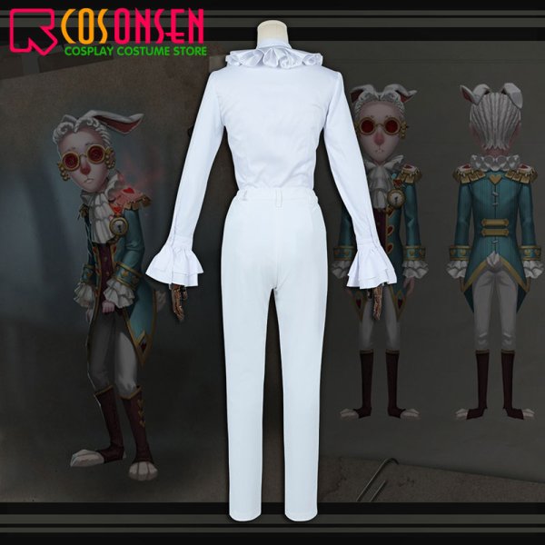 画像8: 第五人格 IdentityV 兎さん?弁護士 フレディ ライリー コスプレ衣装 (8)
