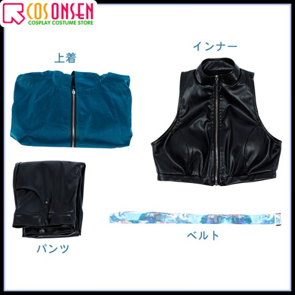 画像10: リーグ・オブ・レジェンド League of Legends LOL 2020 KDA カイ=サ 虚無を知る娘 コスプレ衣装 (10)