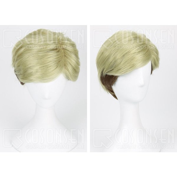 画像3: 進撃の巨人 エルヴィン・スミス コスプレウイッグ (3)
