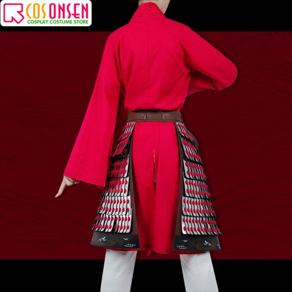 画像4: ディズニー(Disney)　 ムーラン コスプレ衣装 (4)