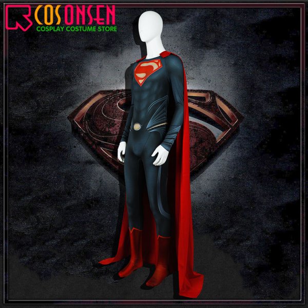 画像4: マン・オブ・スティール スーパーマン コスプレ衣装 (4)