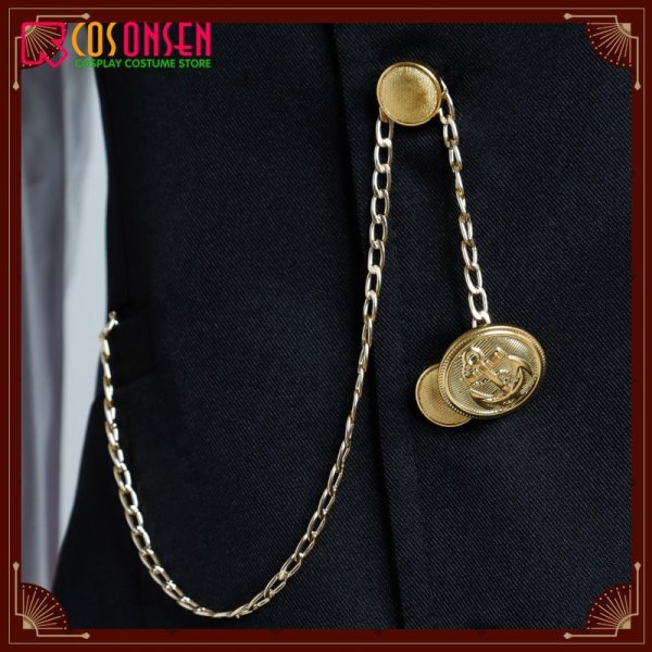 画像9: 【25%OFF】ツイステ風 なりきり花婿 エース・トラッポラ コスプレ衣装 (9)