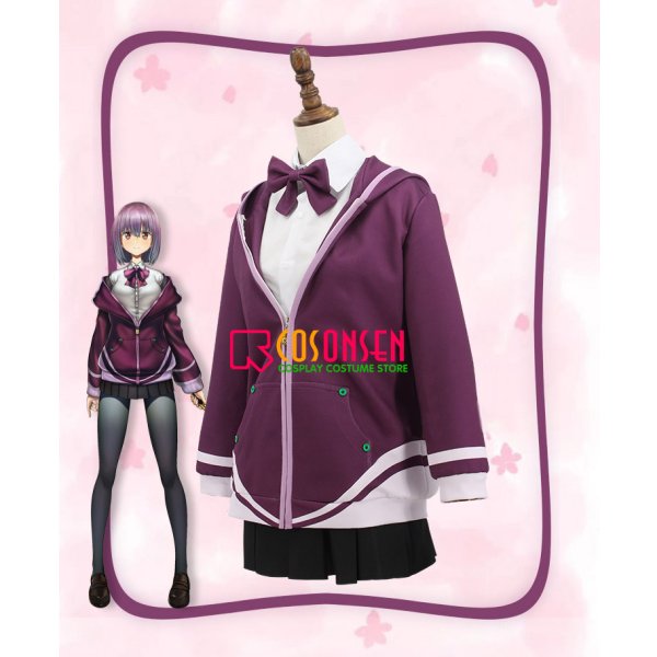 画像4: SSSS.GRIDMAN 新条アカネ コスプレ衣装 (4)