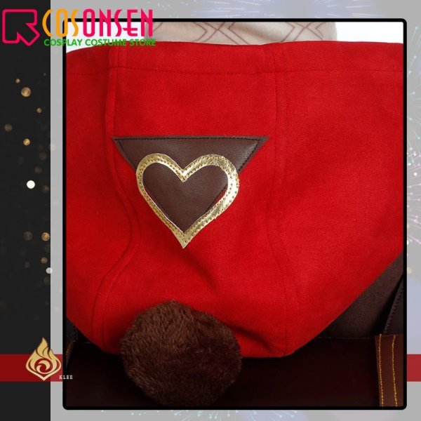 画像12: 原神 モンド城 クレー コスプレ衣装(カバンなし) (12)