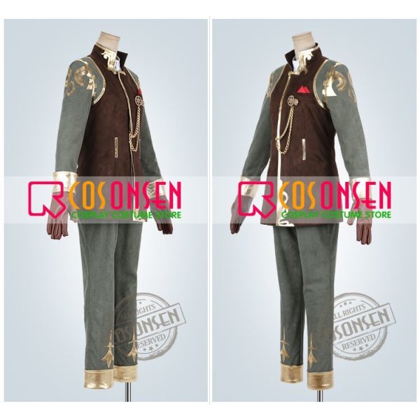 画像3: 第五人格 IdentityV バンカー 納棺師 イソップ カール コスプレ衣装 (3)