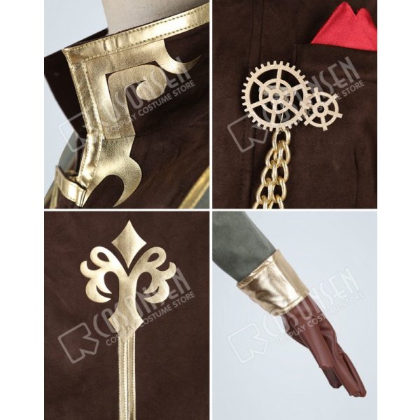 画像8: 第五人格 IdentityV バンカー 納棺師 イソップ カール コスプレ衣装 (8)