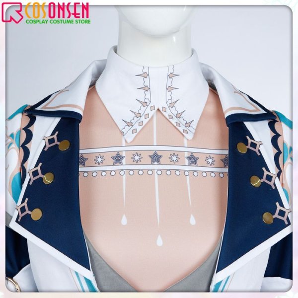 画像8: 魔法使いの約束 まほやく 純真な機織りのバラッド〜北の国&東の国〜月影に輝く銀糸 北の国 オーエン コスプレ衣装 (8)