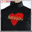 画像13: 【25%OFF】ツイステ風 ハーツラビュル寮 リドル・ローズハート スケルトン コスプレ衣装 (13)