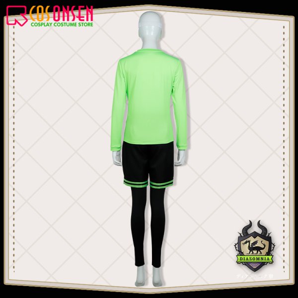 画像7: 【25%OFF】ツイステ風 ディアソムニア寮 リリア・ヴァンルージュ 運動着 コスプレ衣装 帽子なし (7)