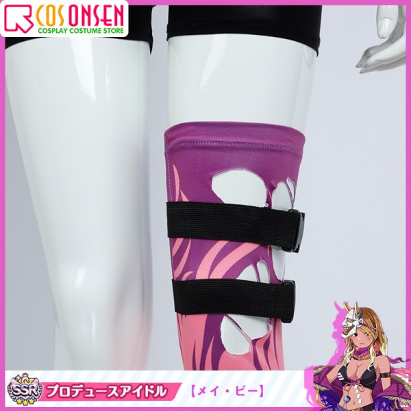 画像13: 【25%OFF】アイドルマスター アイマス シャイニーカラーズ メイ・ビー 和泉愛依 コスプレ衣装 (13)