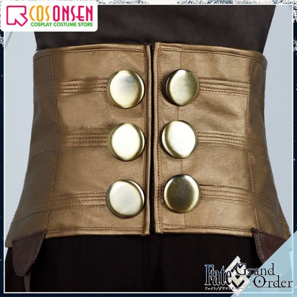 画像14: Fate/Grand Order FGO シャーロック・ホームズ ルーラー コスプレ衣装 (14)