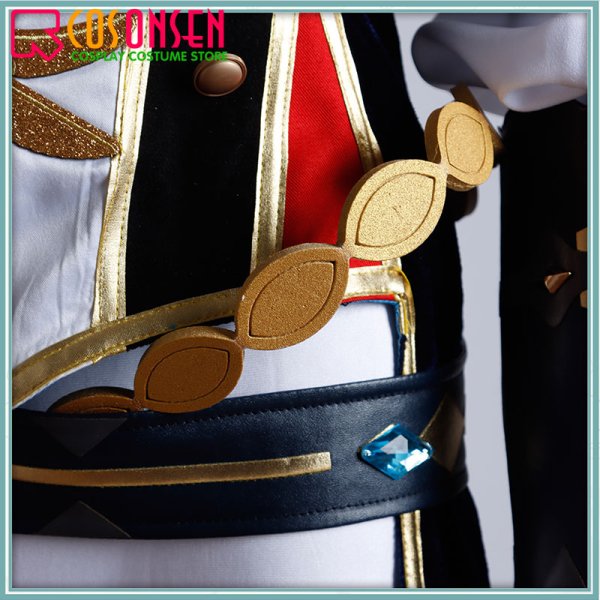 画像10: 原神 モンド城 ジン コスプレ衣装 (10)