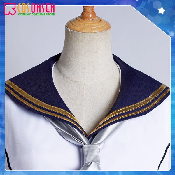 画像6: 艦隊これくしょん 艦これ 雪風 改二コスプレ衣装 (6)