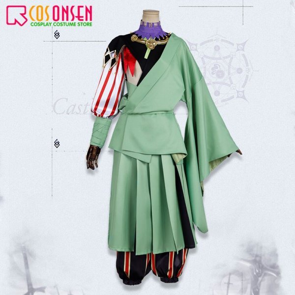 画像6: Fate/Grand Order FGO 地獄界曼荼羅 平安京 蘆屋道満 アルターエゴ コスプレ衣装 (6)