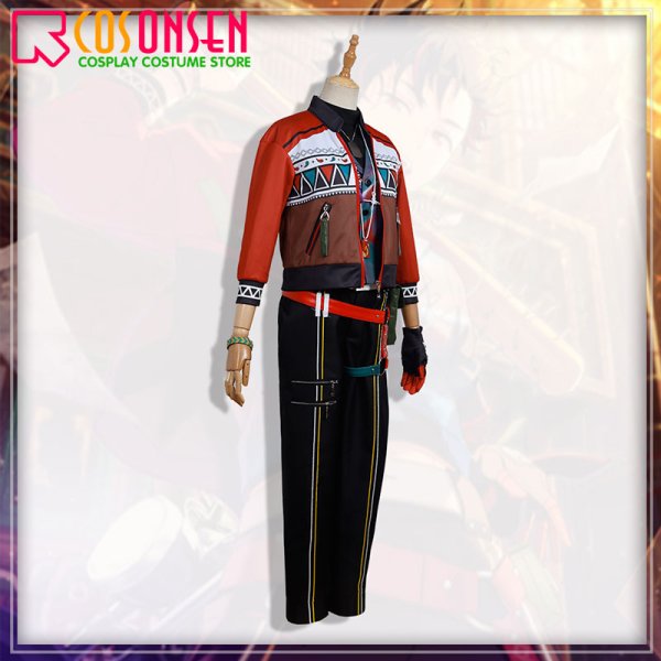 画像3: 【25％OFF】あんさんぶるスターズ あんスタ スカウト！世紀末ウォーズ 南雲鉄虎 コスプレ衣装 (3)