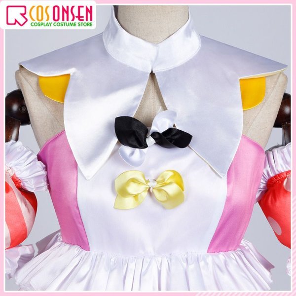 画像6: 【25%OFF】プロセカ ワンダーランズ×ショウタイム 鳳えむ コスプレ衣装 (6)