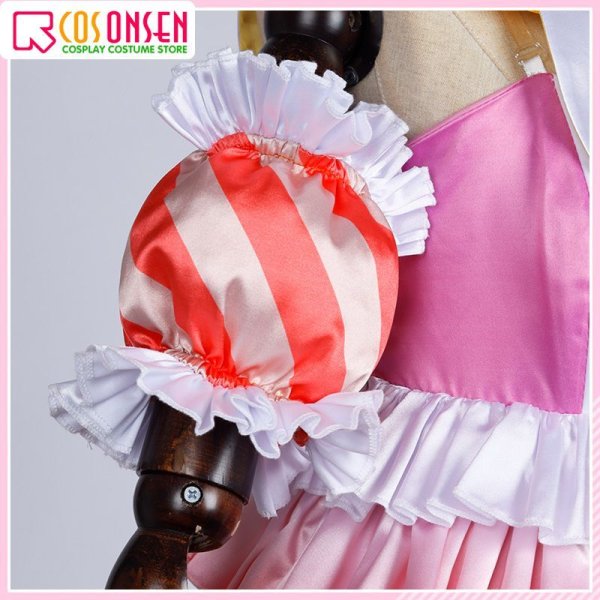 画像8: 【25%OFF】プロセカ ワンダーランズ×ショウタイム 鳳えむ コスプレ衣装 (8)