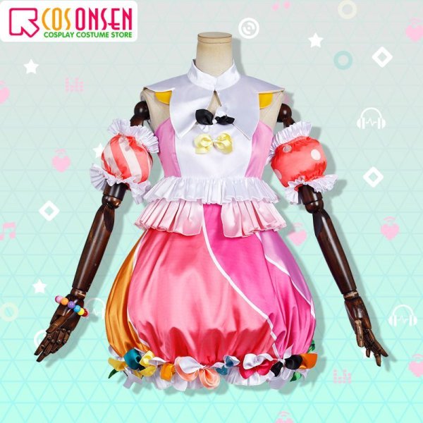 画像2: プロセカ ワンダーランズ×ショウタイム 鳳えむ コスプレ衣装 (2)