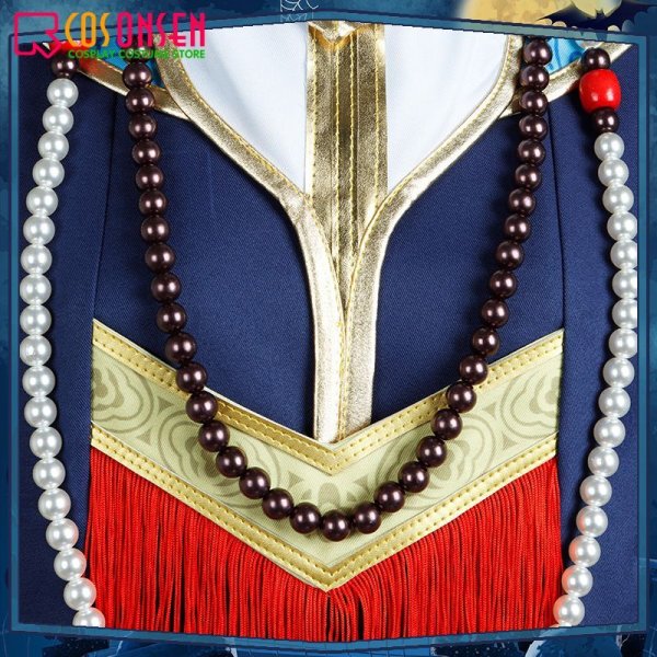 画像8: ツイステ風 ディアソムニア寮 リリア・ヴァンルージュ  キョンシー コスプレ衣装（尻尾なし） (8)