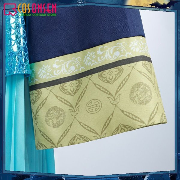 画像13: ツイステ風 ディアソムニア寮 リリア・ヴァンルージュ  キョンシー コスプレ衣装（尻尾なし） (13)