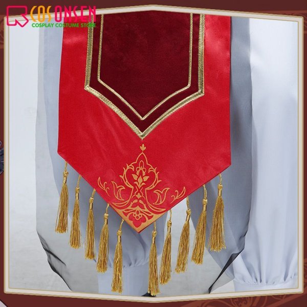 画像10: 【25％OFF】ツイステ風 スカラビア寮 狼男 カリム・アルアジーム コスプレ衣装 (10)