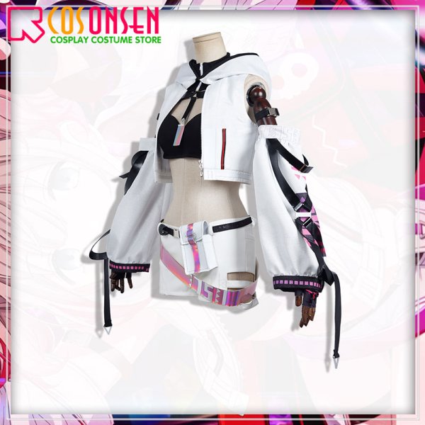 画像4: 【25%OFF】アイドルマスター アイマス シャイニーカラーズ 不機嫌なテーマパーク 特訓後 芹沢あさひ コスプレ衣装 (4)