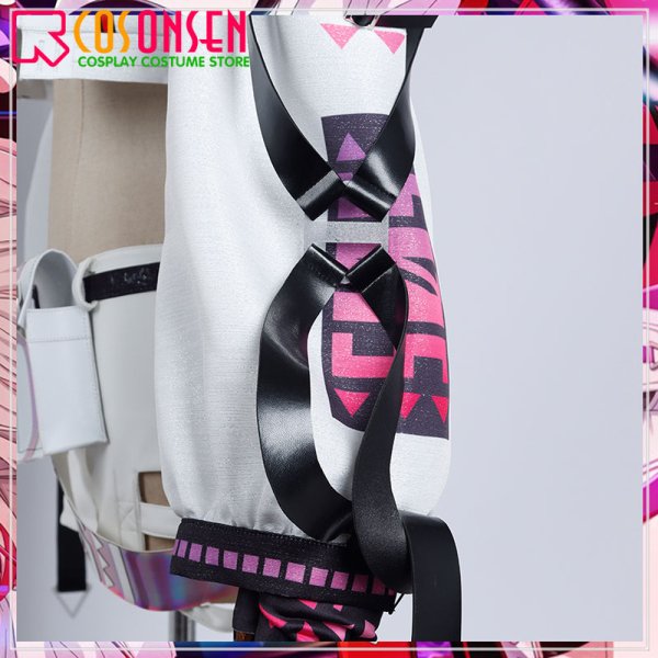 画像13: 【25%OFF】アイドルマスター アイマス シャイニーカラーズ 不機嫌なテーマパーク 特訓後 芹沢あさひ コスプレ衣装 (13)