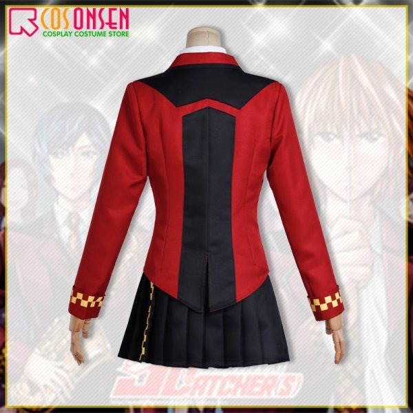 【現金特価】 cos7048工場直販 ドラゴンクエストXI メダル女学園 制服衣装 コスプレ衣装