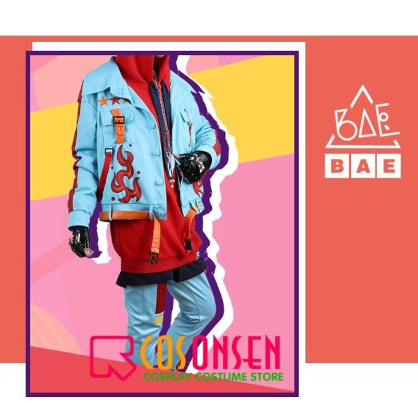 画像3: PL パラライ BAE 朱雀野アレン コスプレ衣装 (3)