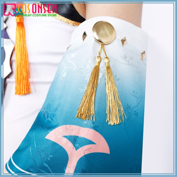 画像6: 原神 璃月港 ? コスプレ衣装(儺面なし) (6)