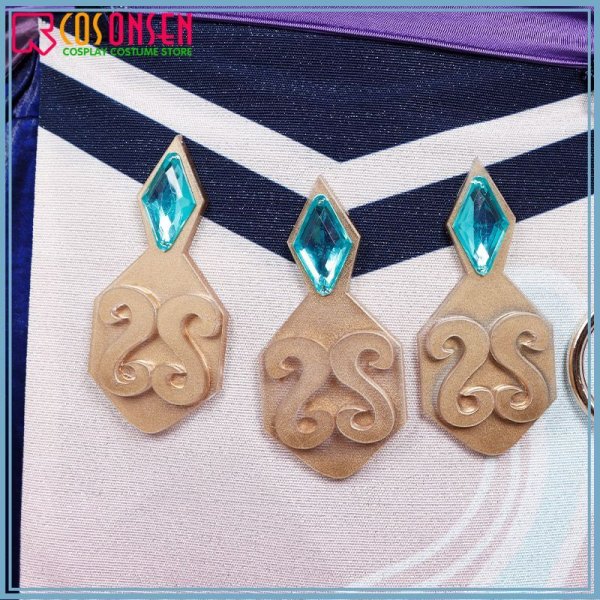 画像14: 原神 璃月港 ? コスプレ衣装(儺面なし) (14)