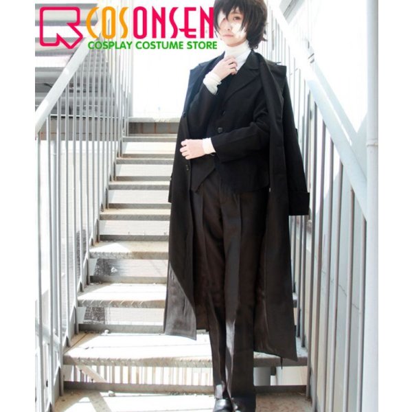 画像4: 文豪ストレイドッグス 第3シーズン 十五歳 太宰治 コスプレ衣装 (4)