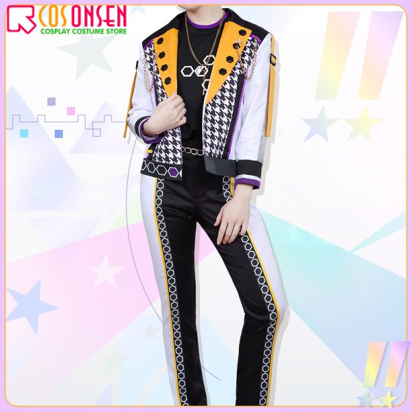 画像3: 【25%OFF】あんさんぶるスターズ あんスタ CrazyB 桜河こはく HiMERU コスプレ衣装 (3)