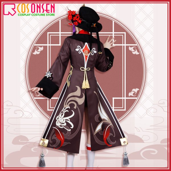 画像3: 原神  璃月港 胡桃 コスプレ衣装 (3)