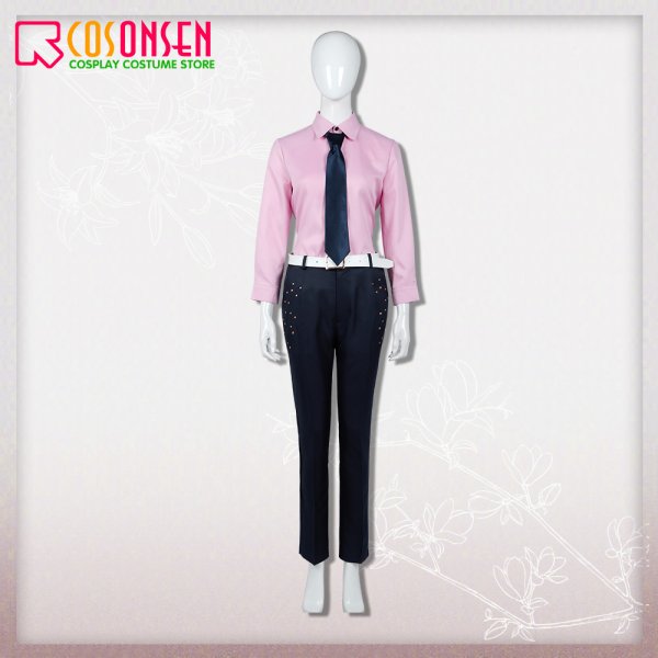画像6: あんさんぶるスターズ あんスタ ラブ ライナー コラボ衣装 朱桜司 コスプレ衣装 (6)