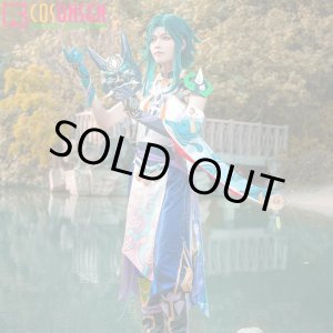 画像: 【50％OFF&女Mサイズ在庫あり・一週間発送】原神 璃月港 ? コスプレ衣装（儺面なし）