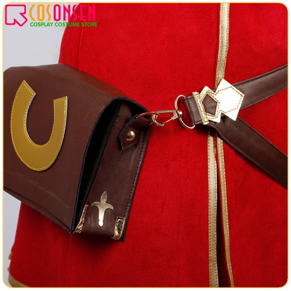 画像8: ウマ娘 プリティーダービー ゴールドシップ 勝負服 コスプレ衣装(カバン付き) (8)