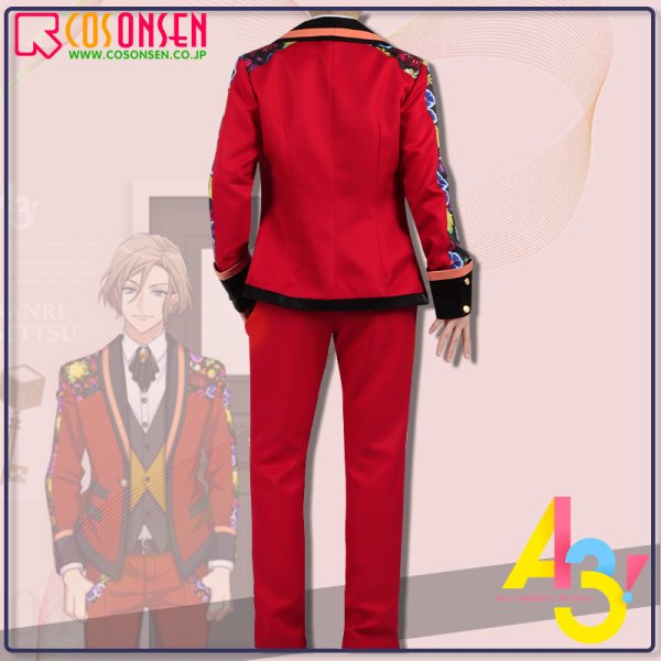 画像4: A3!(エースリー) 4th Anniversary トビラを開くのは君の声 秋組 摂津万里 コスプレ衣装 (4)