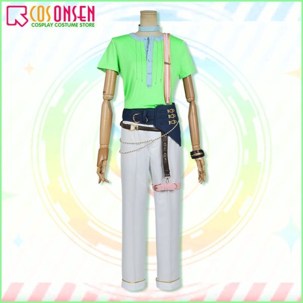 画像6: アイドルマスター アイマス ポップンリンクス 秋月涼 コスプレ衣装 (6)