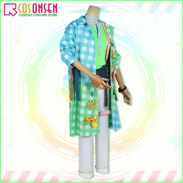 画像4: アイドルマスター アイマス ポップンリンクス 秋月涼 コスプレ衣装 (4)