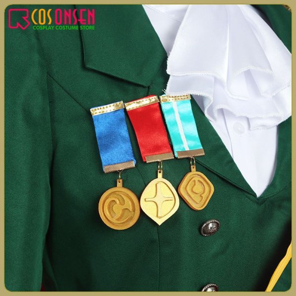 画像9: 【25%OFF】ウマ娘 プリティーダービー シンボリルドルフ 勝負服 コスプレ衣装 (9)