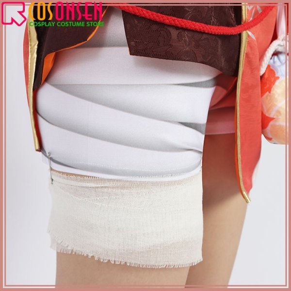 画像12: 原神 稲妻城 宵宮 コスプレ衣装 (12)