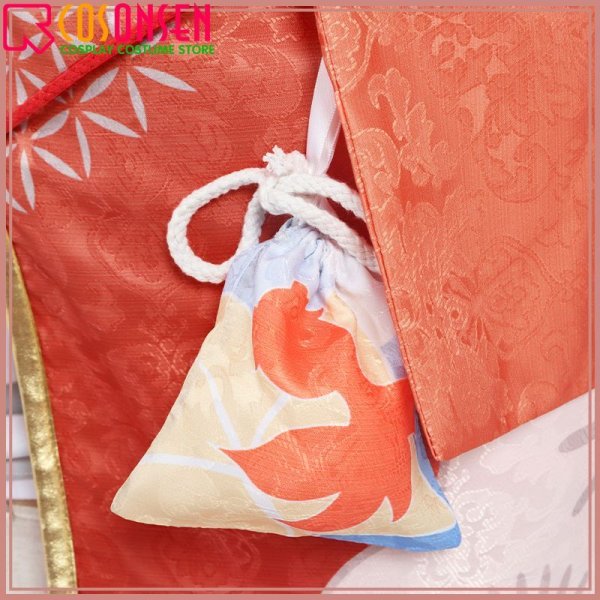 画像9: 原神 稲妻城 宵宮 コスプレ衣装 (9)