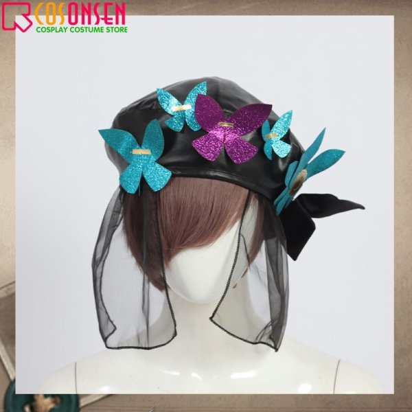 画像19: 第五人格 IdentityV 籠の中の蝶 調香師 ウィラ ナイエル コスプレ衣装 (19)