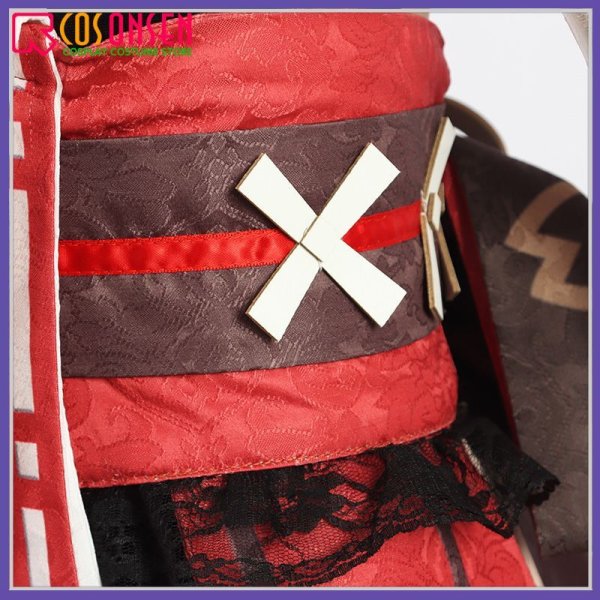 画像8: 原神 稲妻城 八重神子 コスプレ衣装 (8)