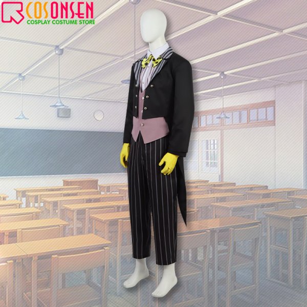 画像3: ジャックジャンヌ 根地黒門 燕尾服 コスプレ衣装 (3)