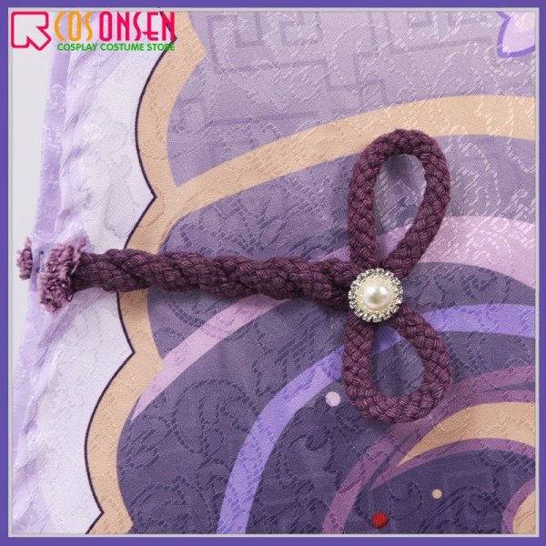 画像7: 原神 稲妻城 雷電将軍 コスプレ衣装 (7)