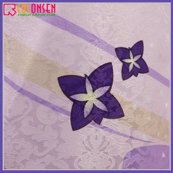 画像15: 原神 稲妻城 雷電将軍 コスプレ衣装 (15)