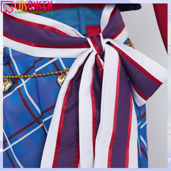 画像12: 【25%OFF】あんさんぶるスターズ あんスタ アイを届けるために 白鳥藍良 コスプレ衣装 (12)